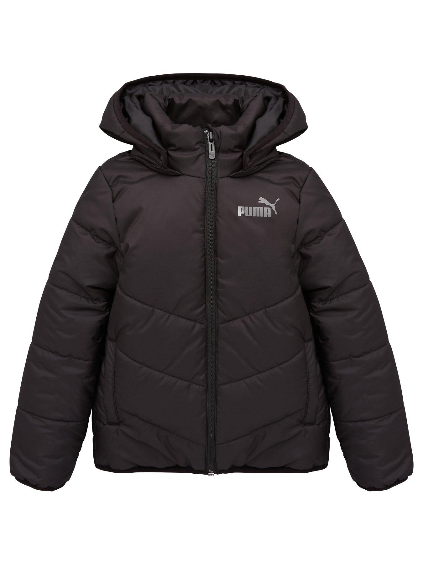 puma padded hooded jacket