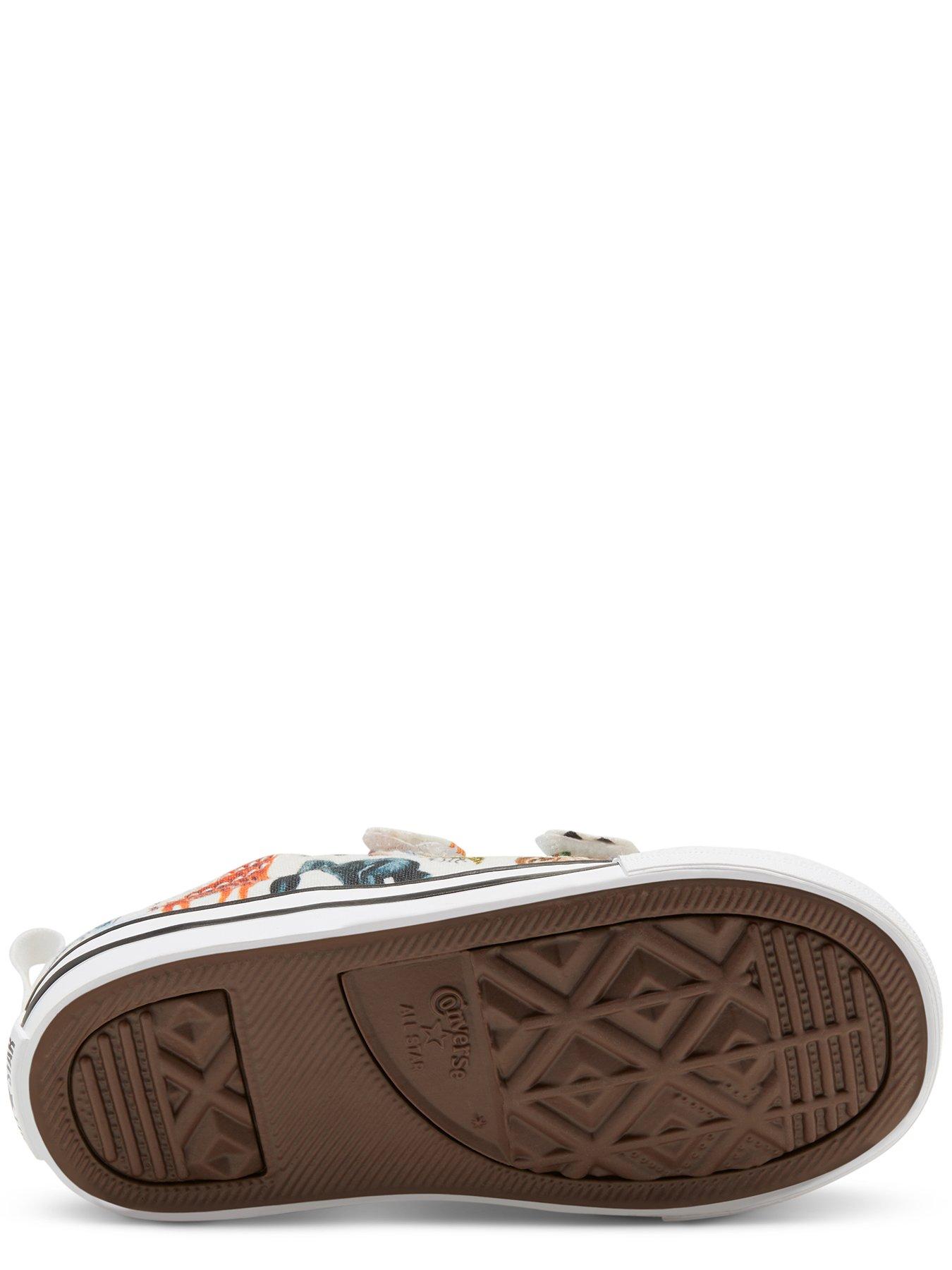 converse ctas ox 2v science class animal print infant trainer