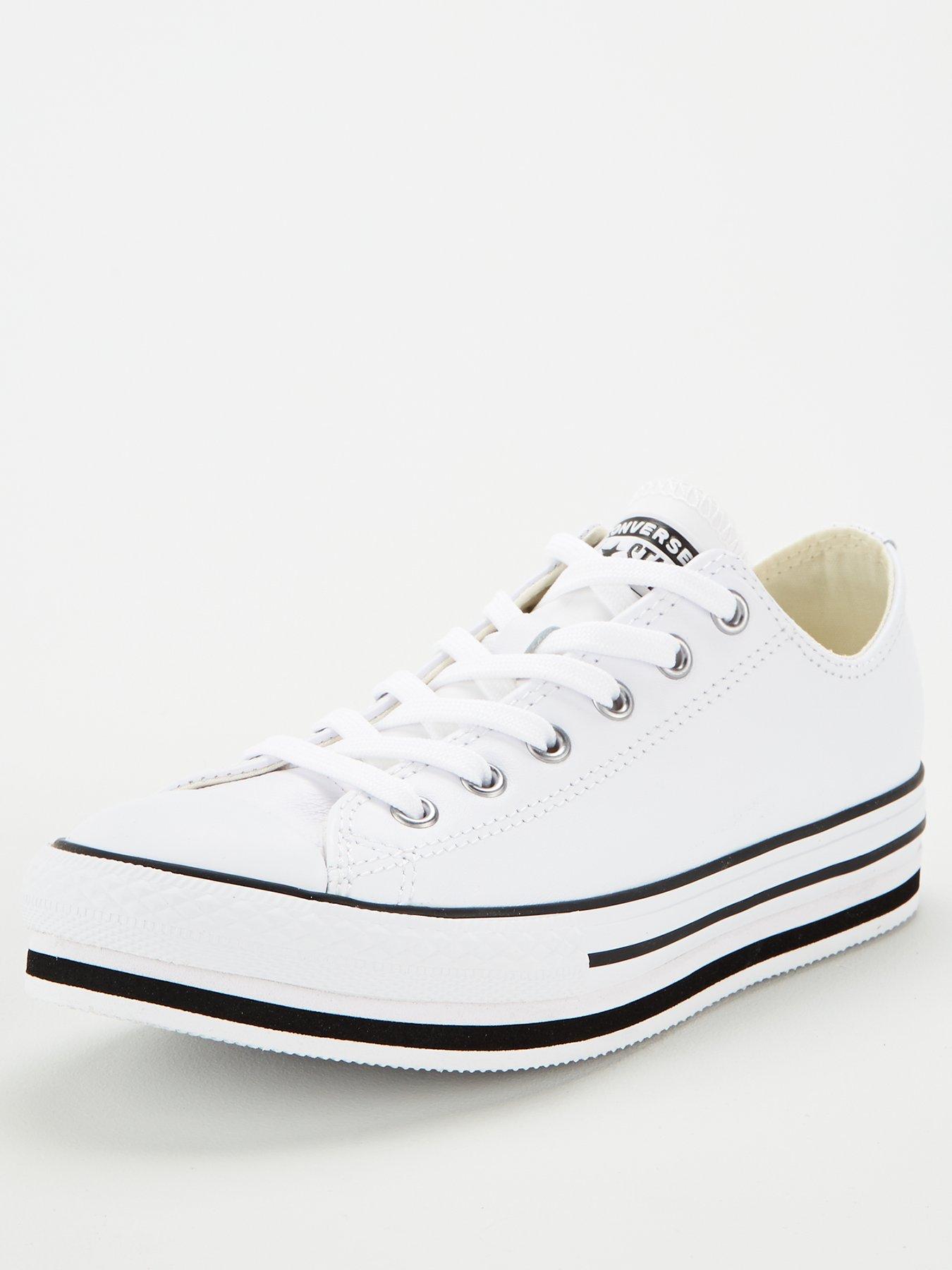 white converse junior size 5.5