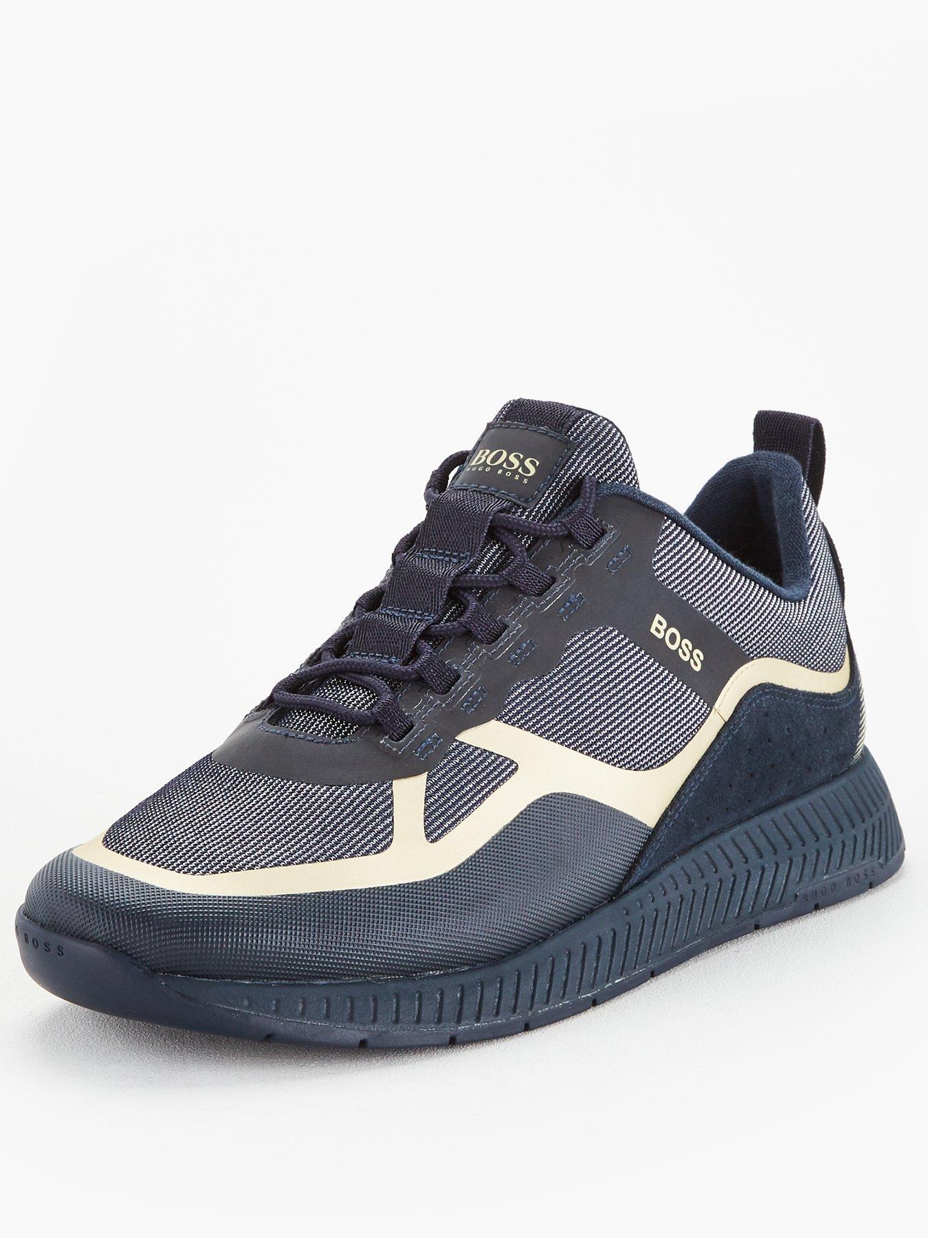 titanium runner trainers