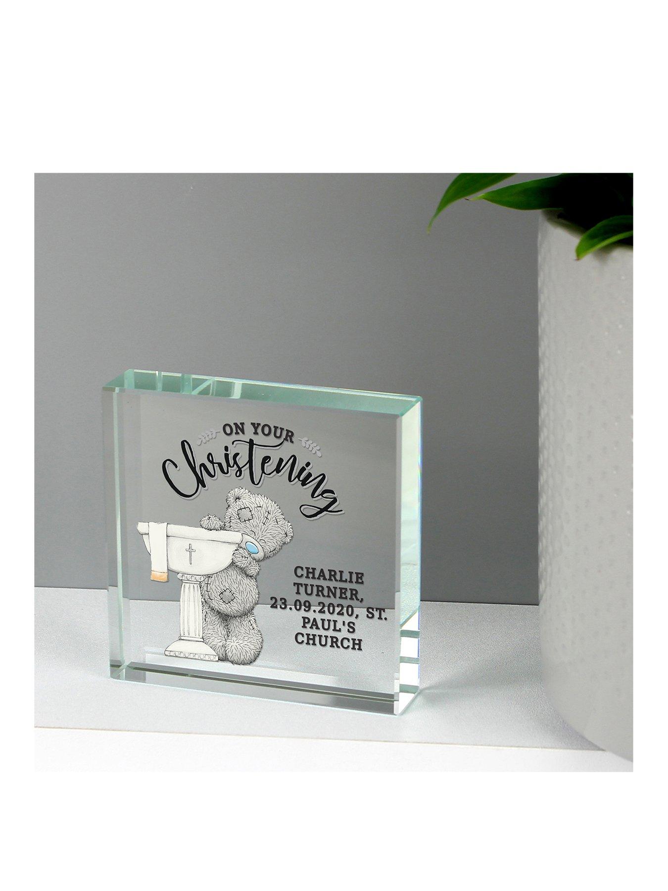 Product photograph of The Personalised Memento Company Personalised Me To You Christening Token from very.co.uk