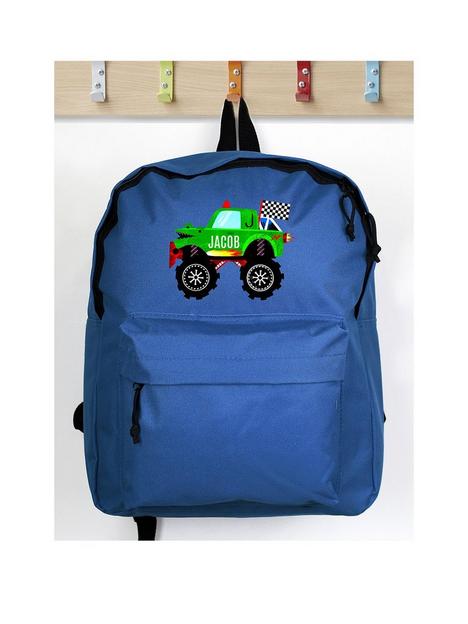 the-personalised-memento-company-personalised-monster-truck-backpack