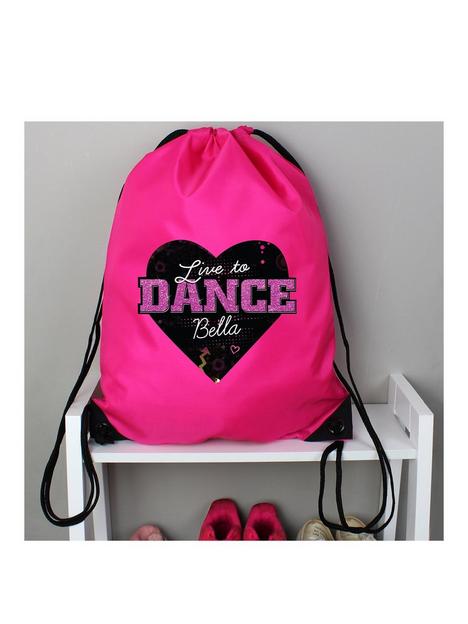 the-personalised-memento-company-personalised-born-to-dance-kit-bag