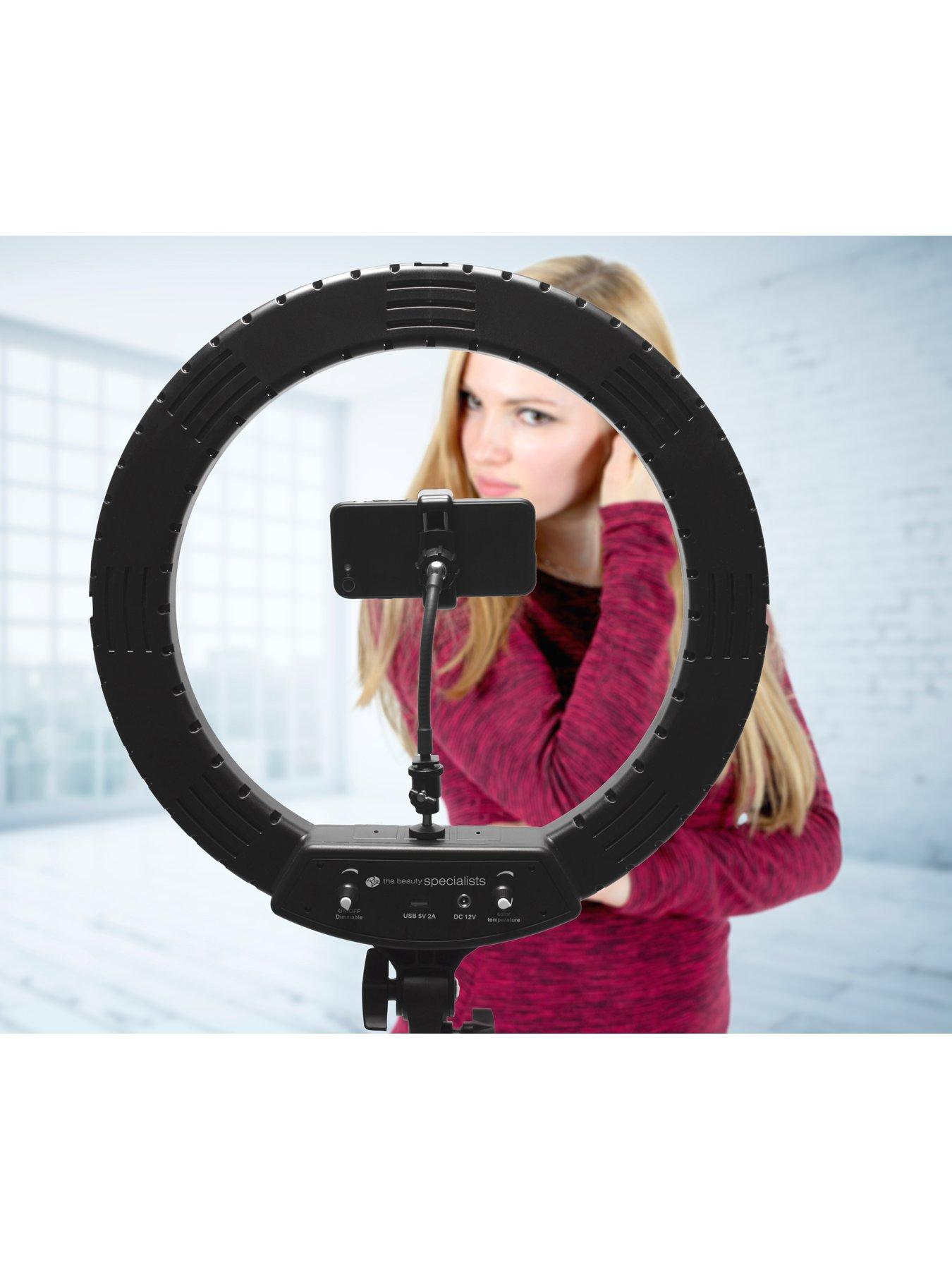 Photo studio best sale ring light