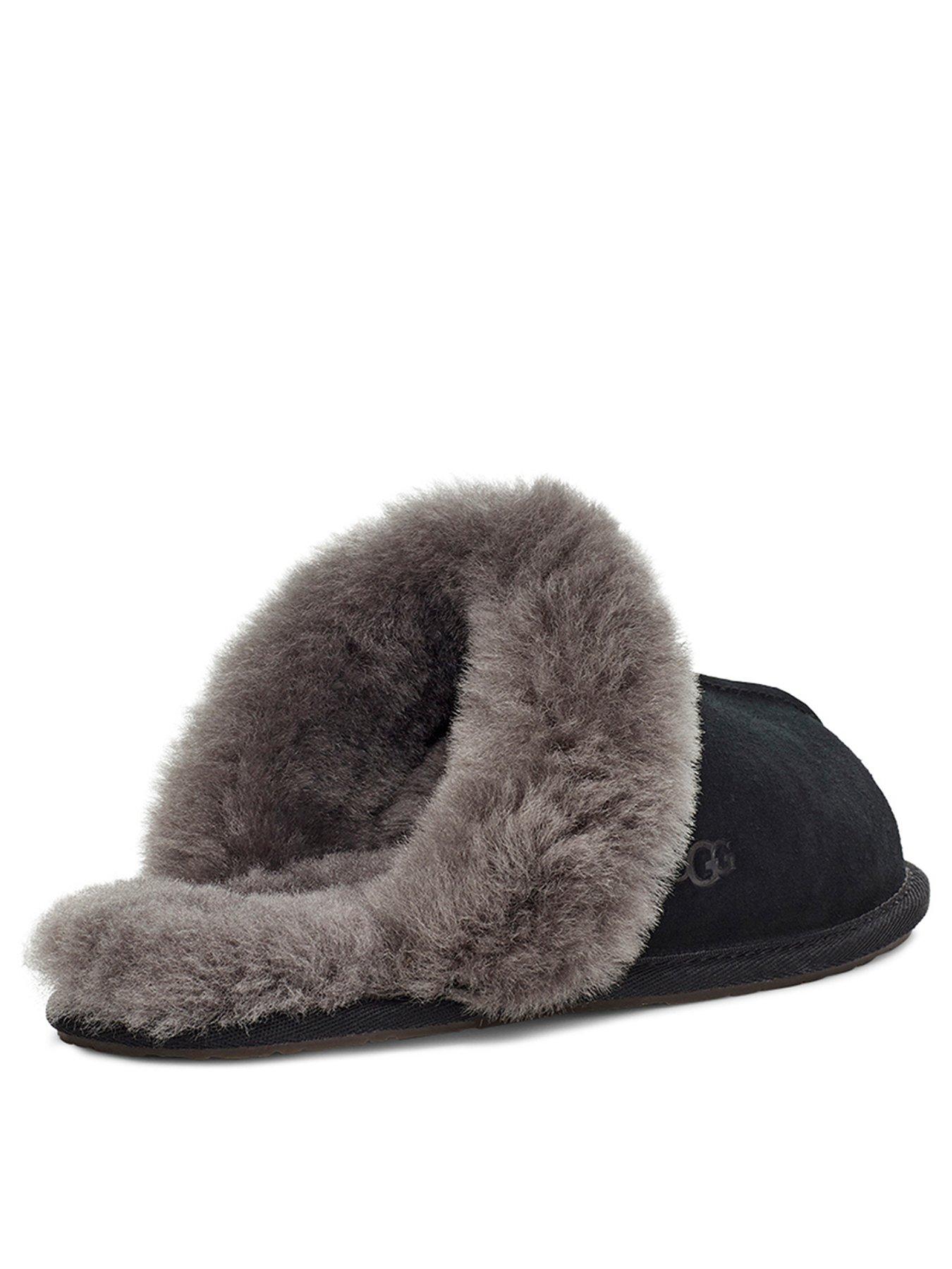 Ugg slippers best sale scuffette grey