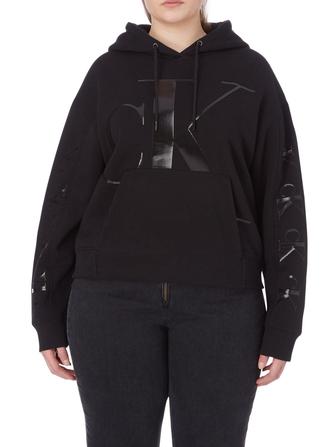 calvin klein jeans black hoodie