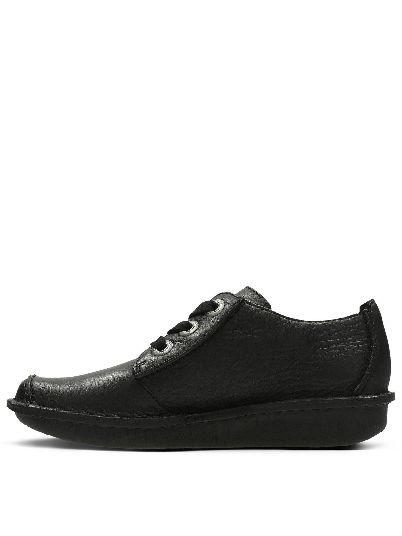 Clarks Funny Dream Lace Shoe - Black very.co.uk