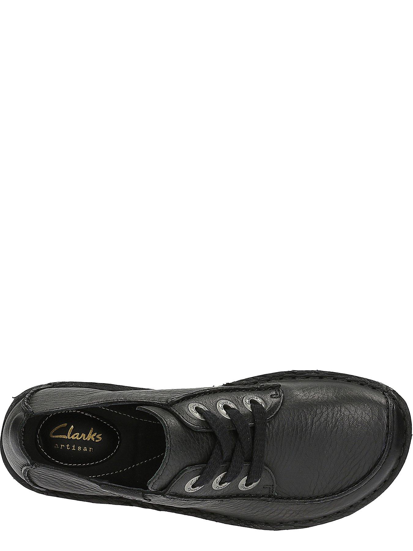 Image 4 of 6 of Clarks Funny Dream Lace Up Flat Shoe - Black
