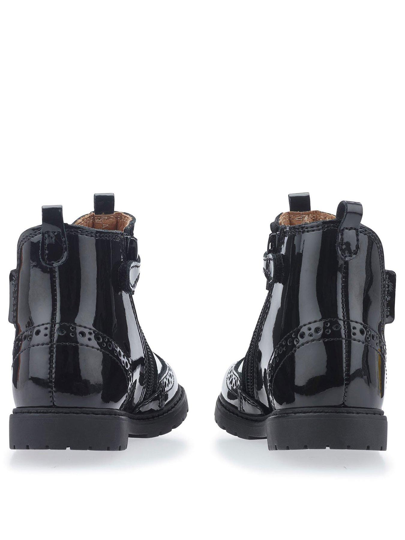 Childrens hot sale patent boots