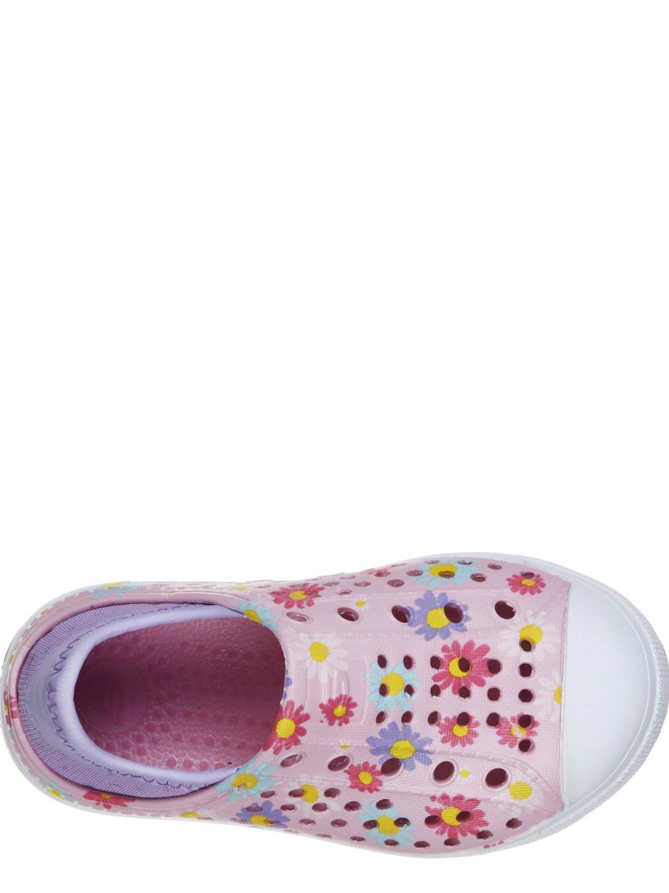  Toddler Girls Floral Guzman Sandals - Pink