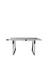  image of very-home-ivy-marble-effect-161-cm-rectangle-dining-table-6-chairs
