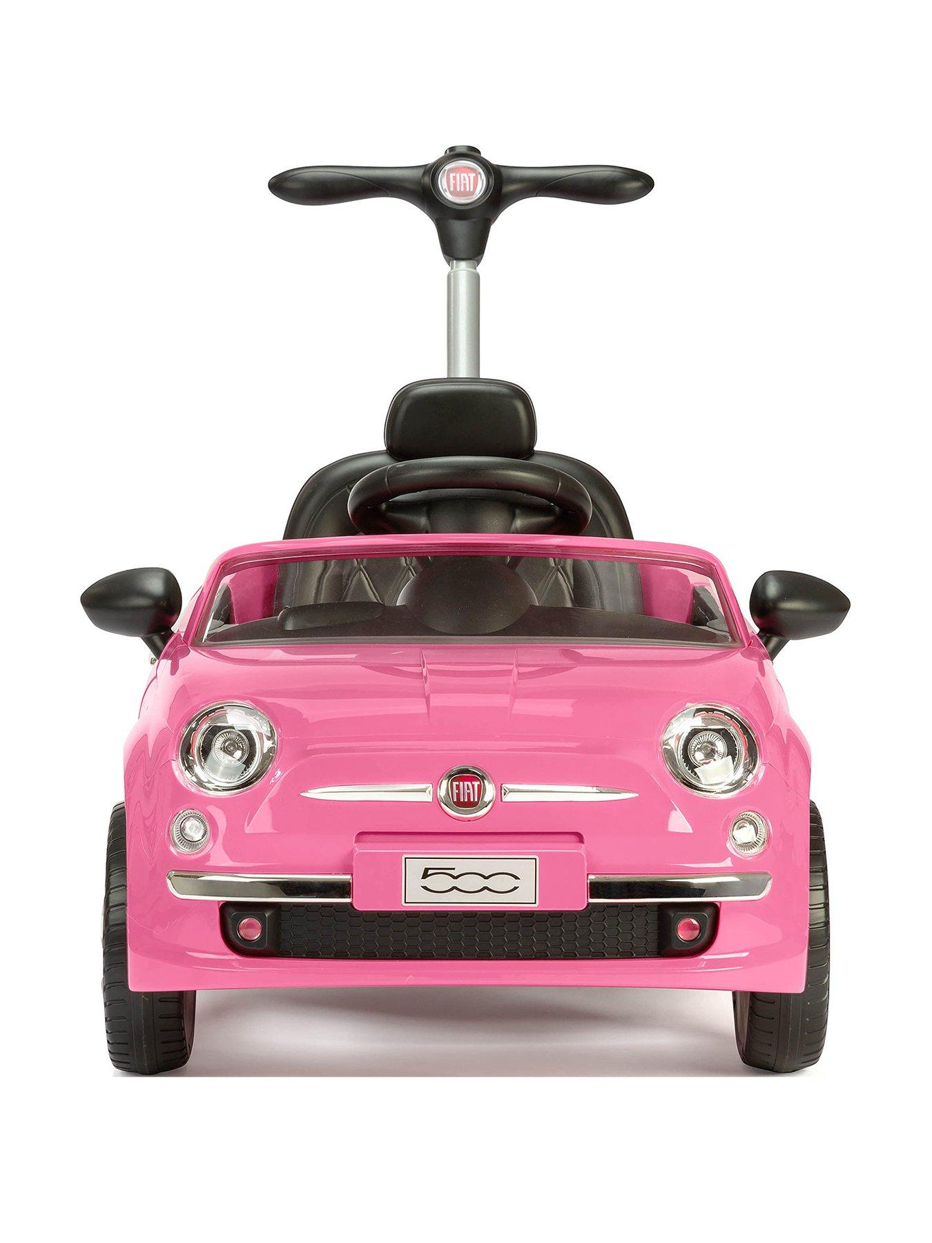 fiat 500 ride on pink