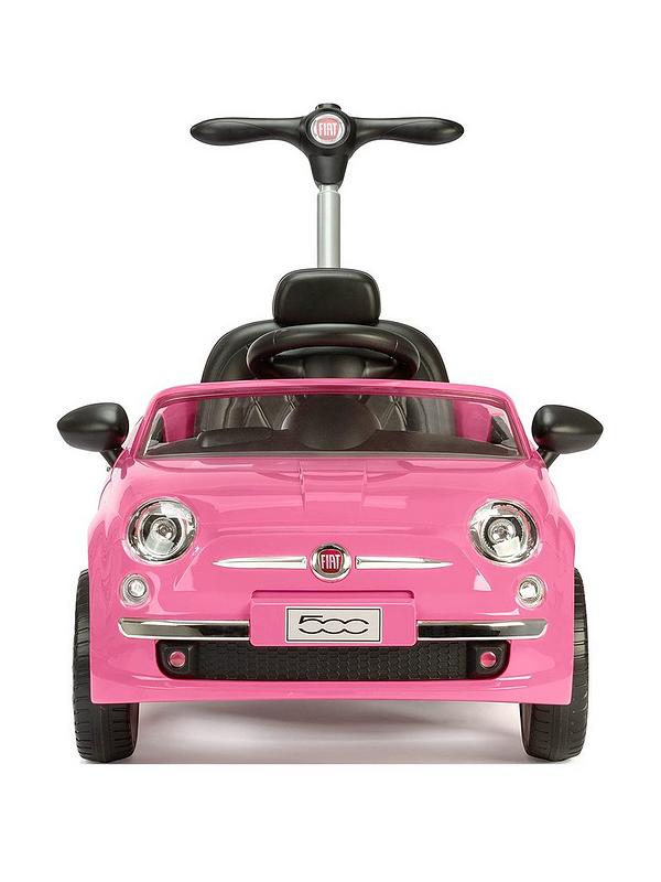 Amazing Toddlers Ride On Car Fiat 500 Pink Girls Baby Kids My First Push Along 
