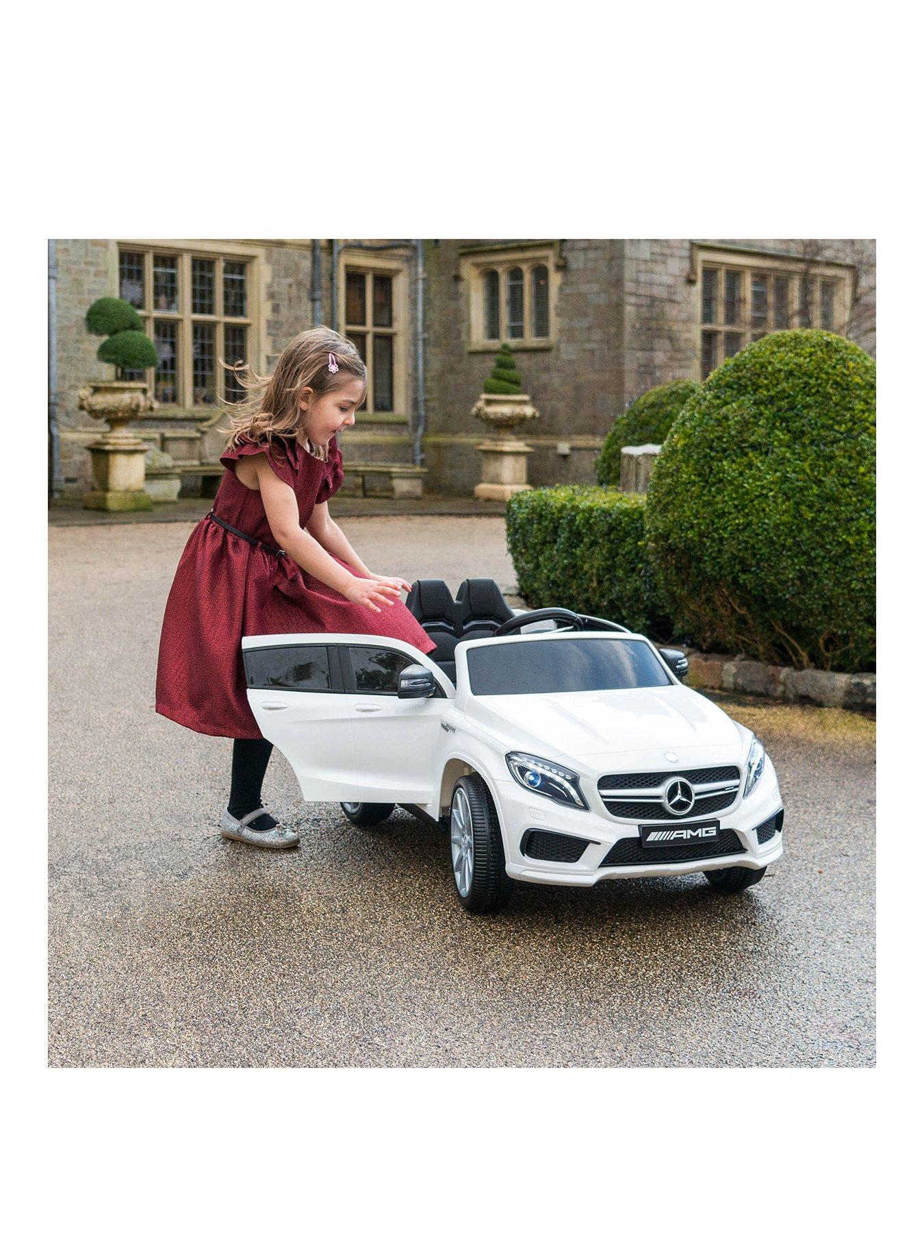 Battery operated mercedes best sale car