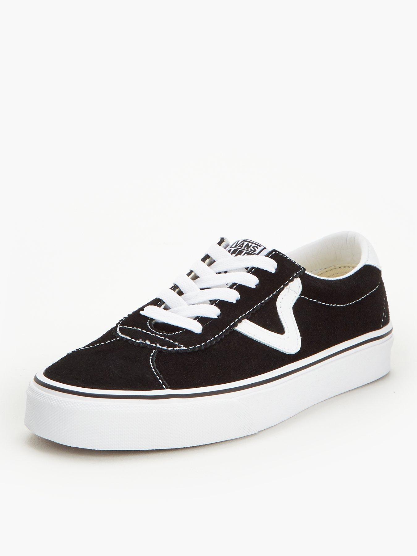 vans sport trainers black