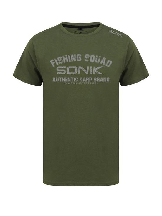 front image of sonik-squad-t-shirt