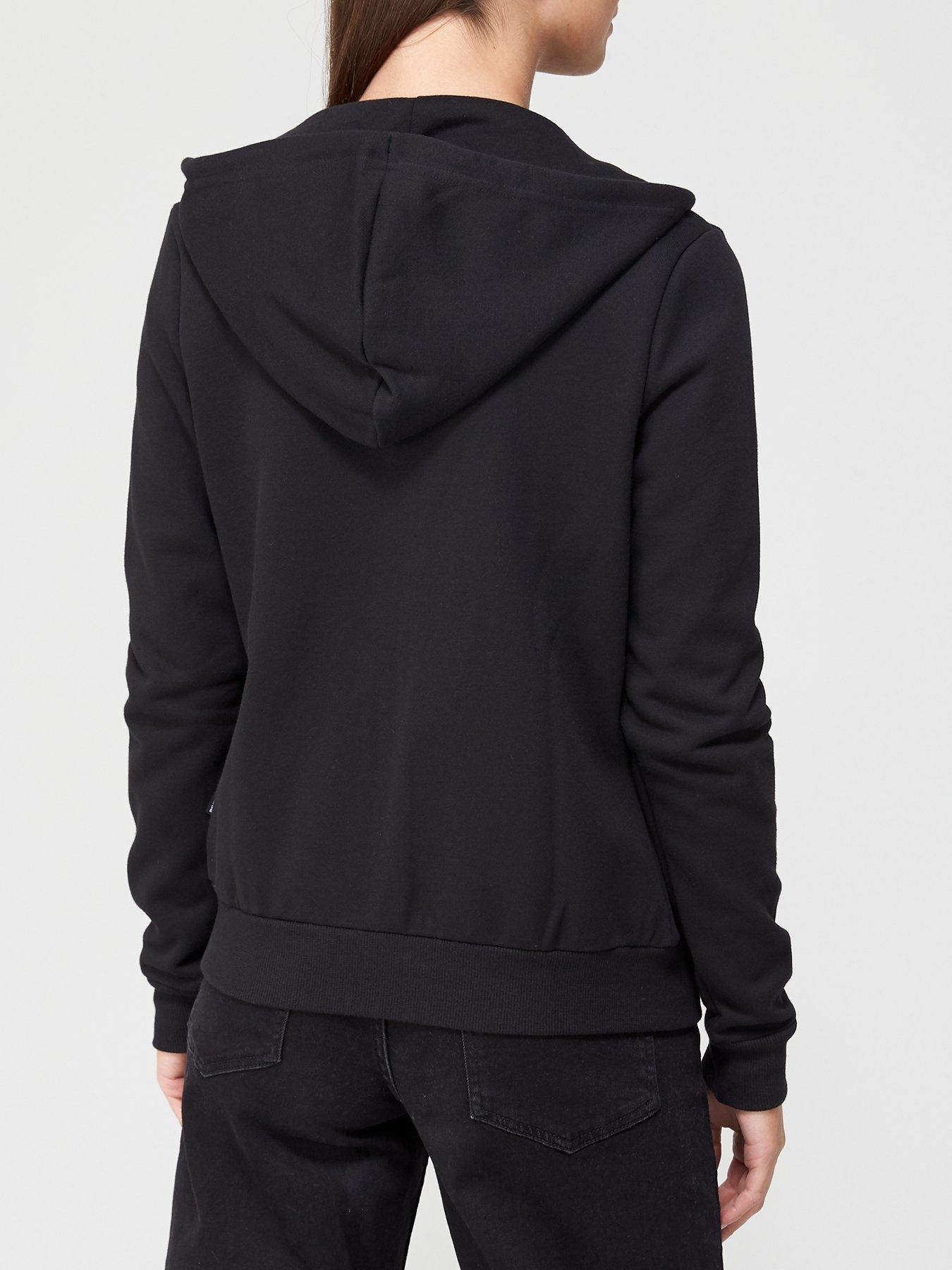 puma essential hooded jacket