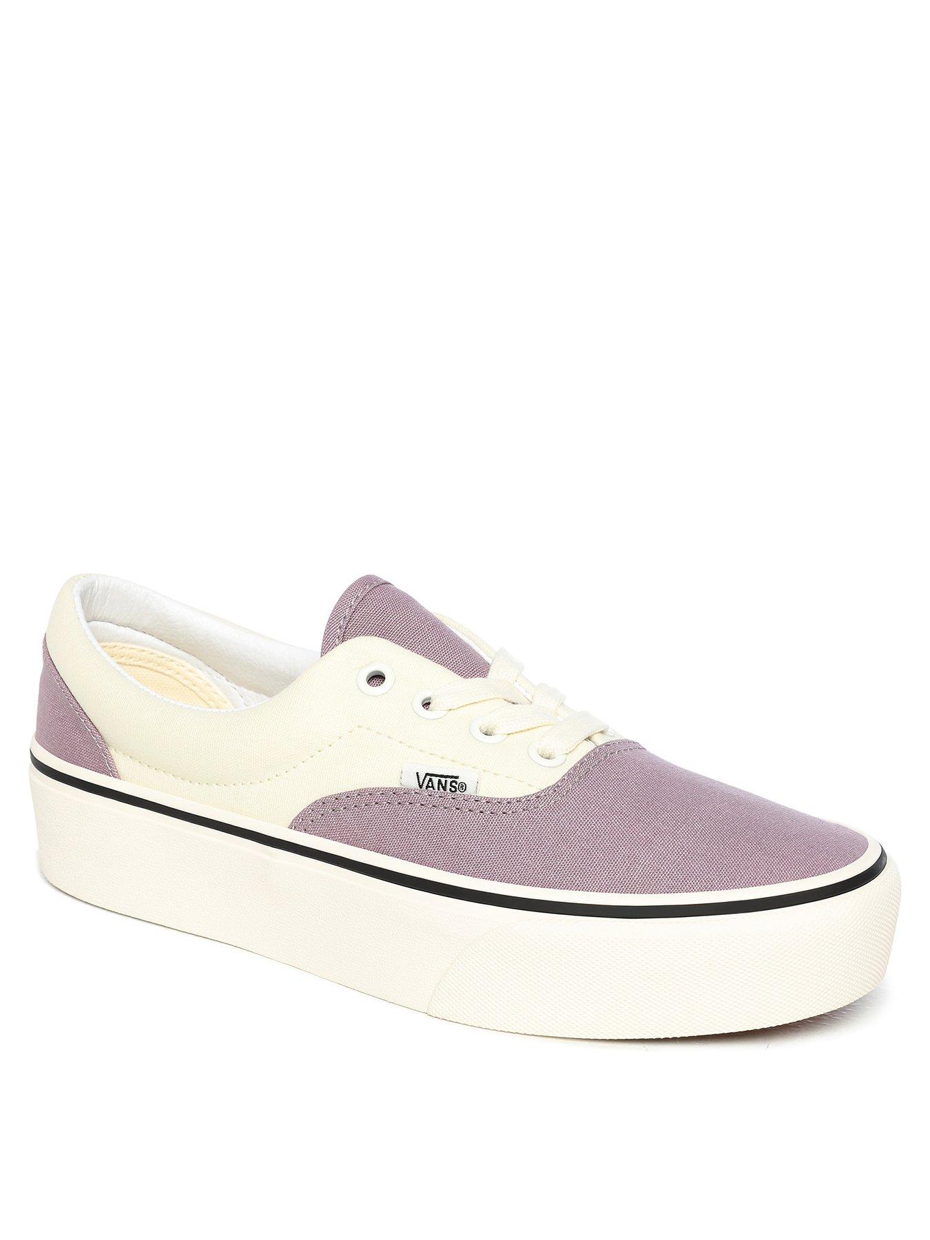 vans purple platform