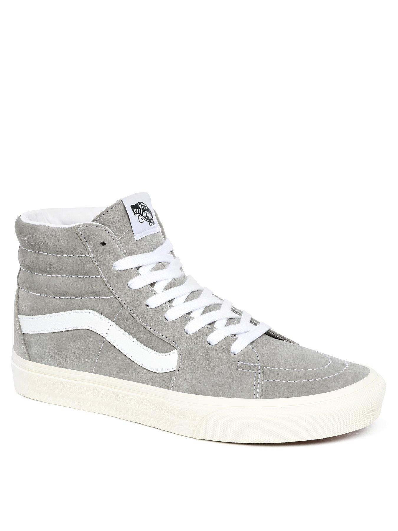 grey vans sk8 hi