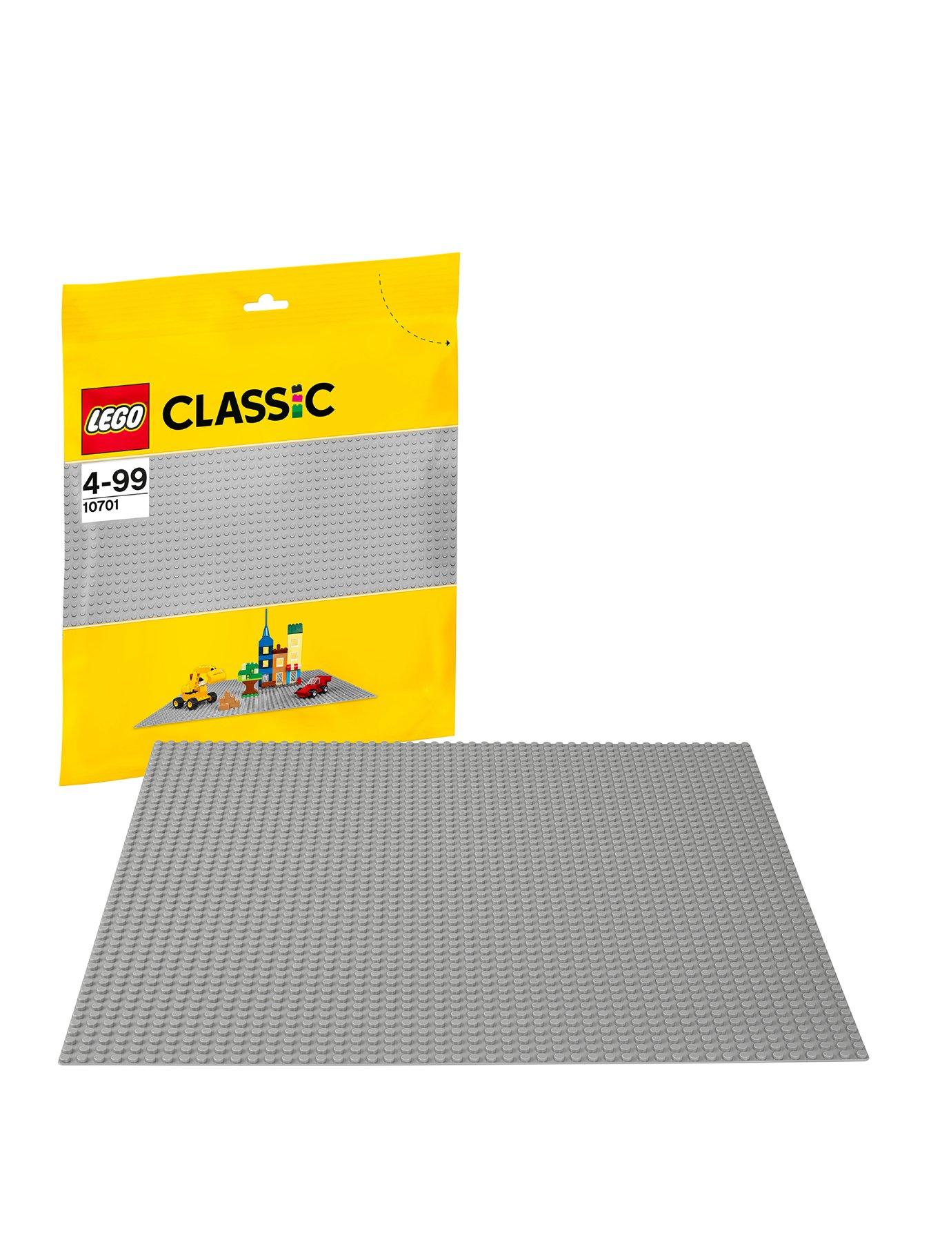 lego 10701 classic grey baseplate
