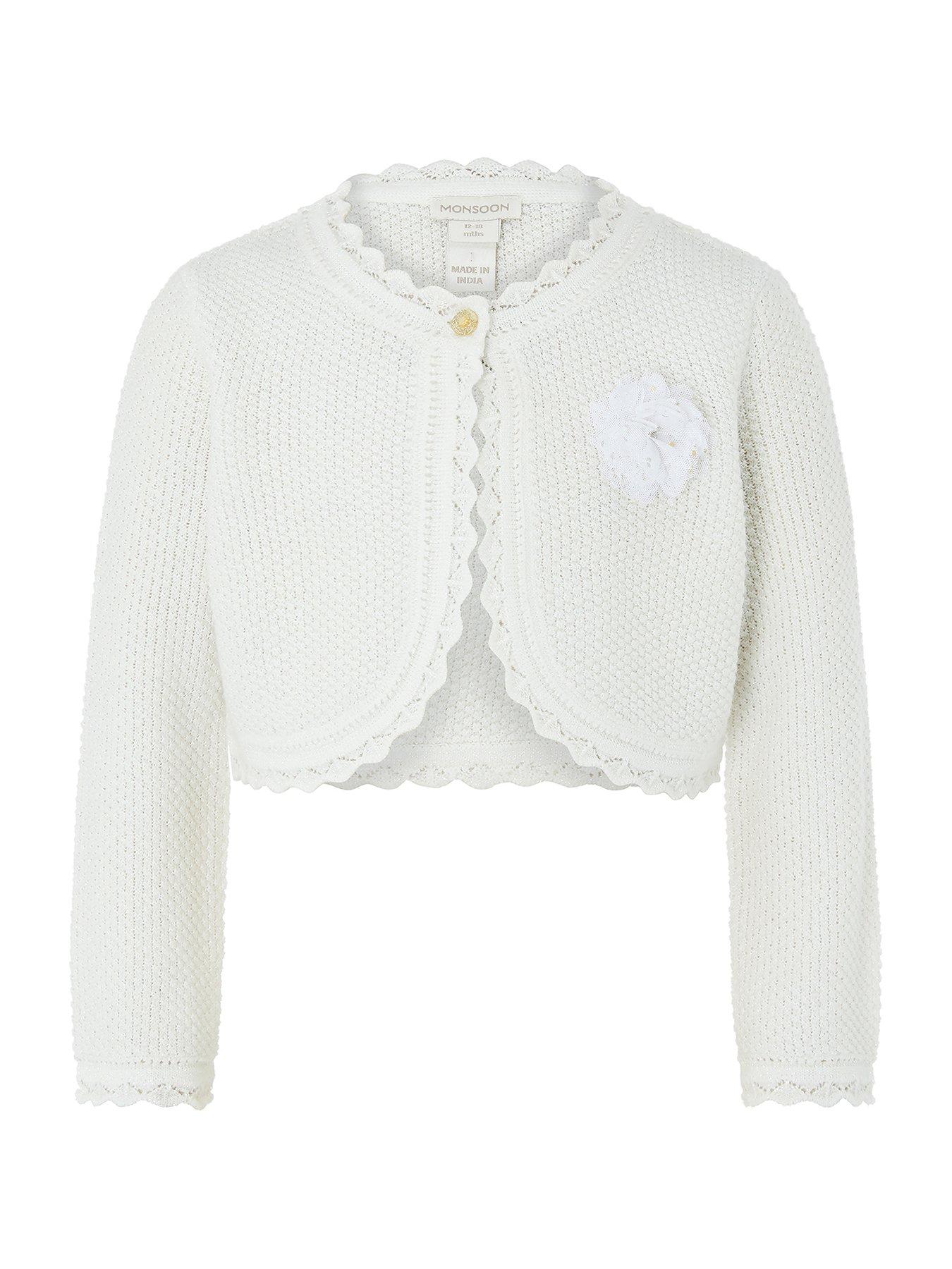 next white cardigan baby