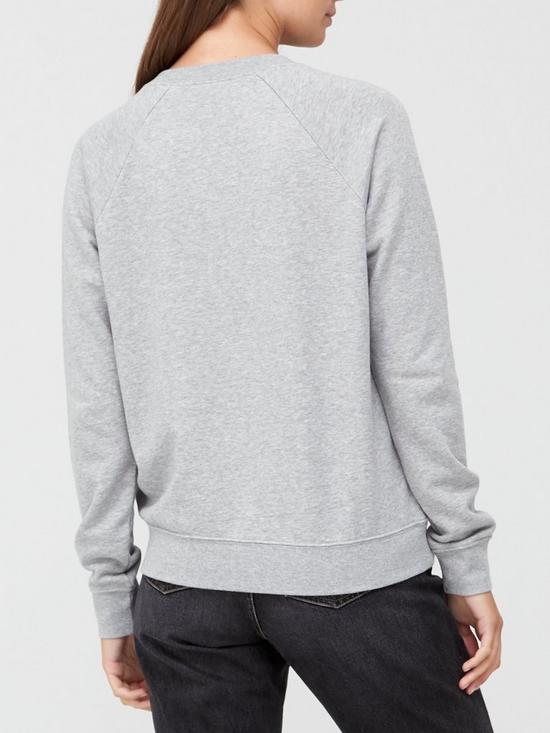 stillFront image of nike-nsw-essential-sweatshirt-dark-grey-heathernbsp