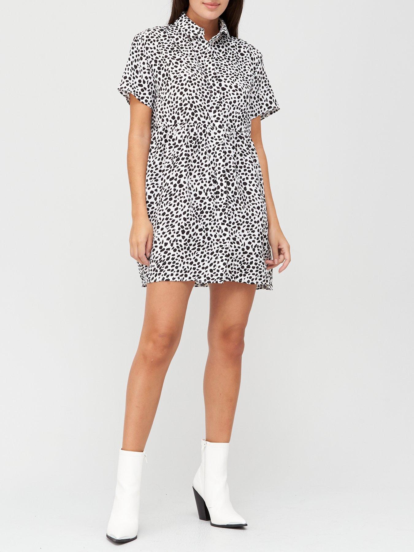 dalmatian smock dress