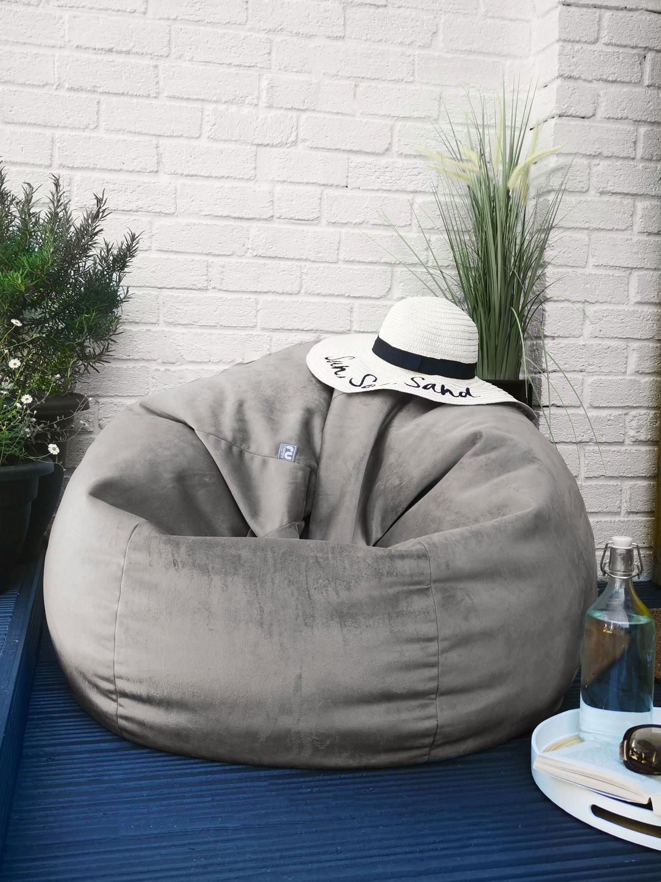 rucomfy Slouchbag Velvet Beanbag