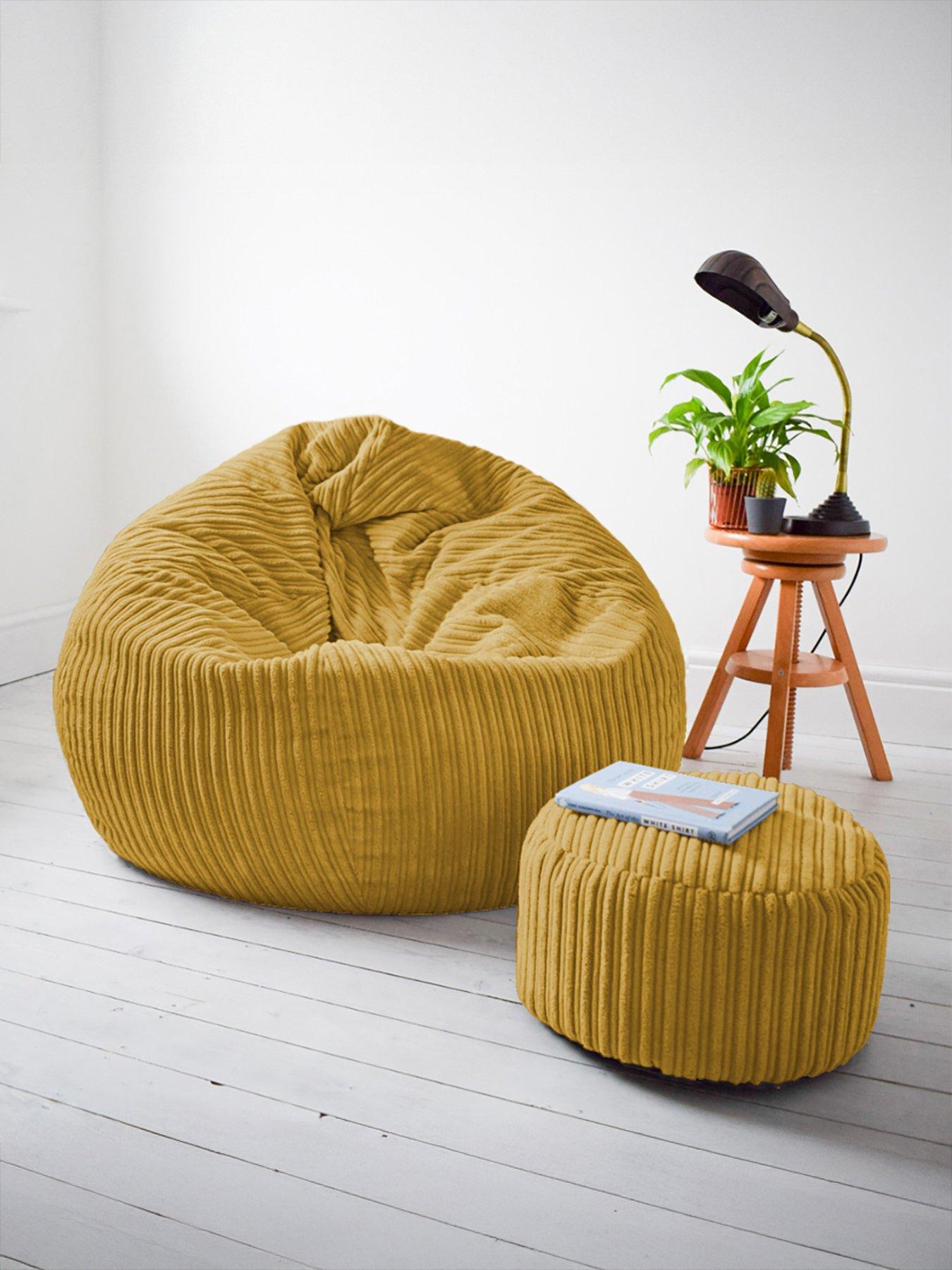 rucomfy Slouchbag Jumbocord Bean Bag