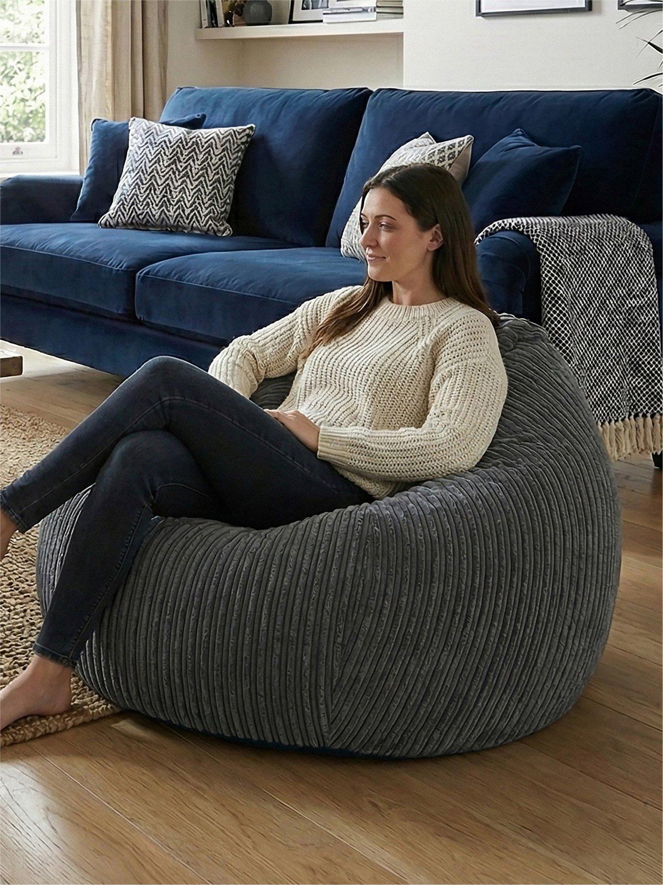 rucomfy Slouchbag Jumbocord Bean Bag