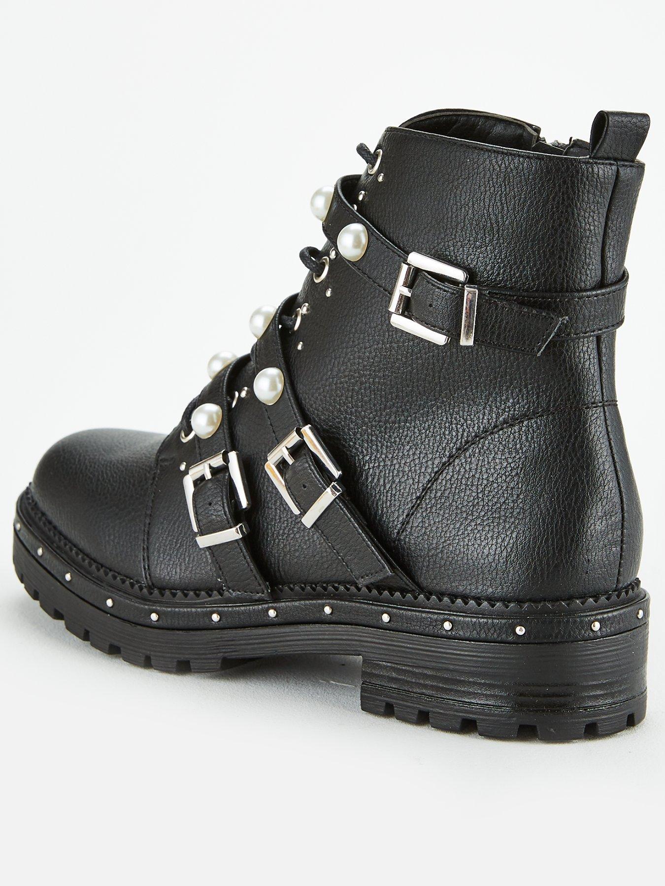 missguided biker boots
