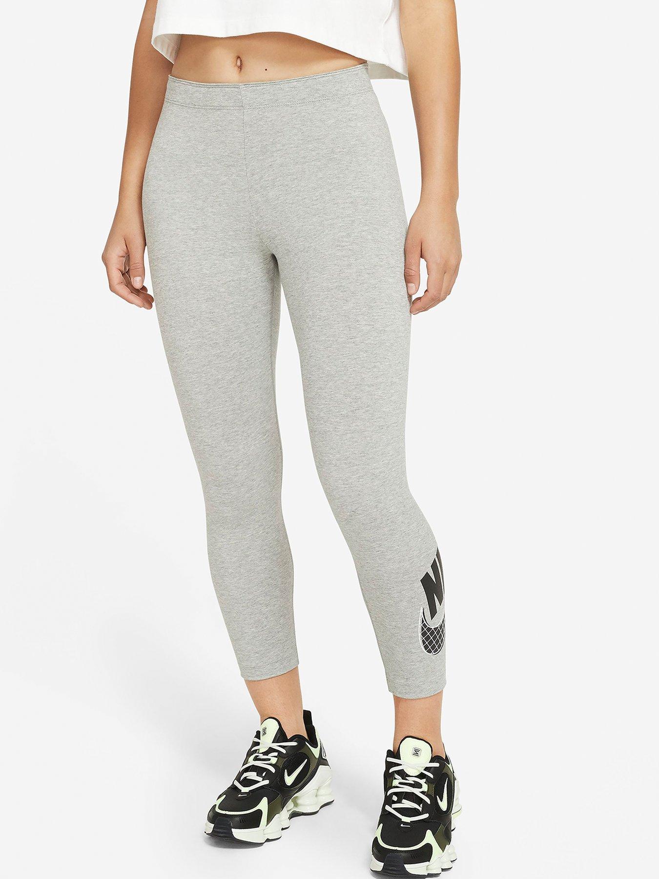 grey nike cotton leggings