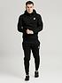  image of sik-silk-muscle-fit-jogger-black