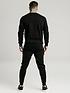  image of sik-silk-muscle-fit-jogger-black