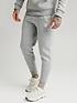  image of sik-silk-muscle-fit-jogger-grey-marl
