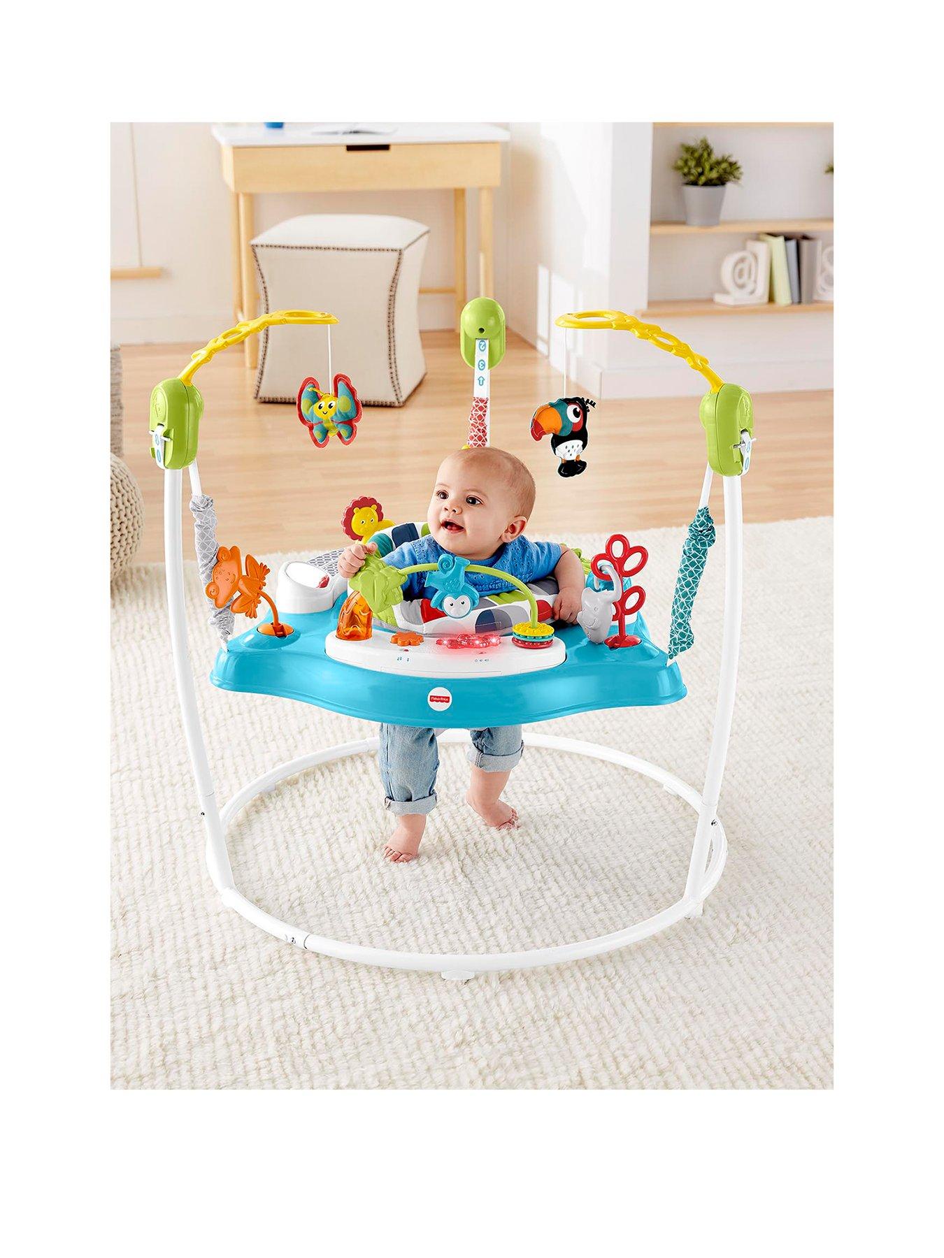 FisherPrice Colour Climbers Jumperoo Baby Bouncer very.co.uk