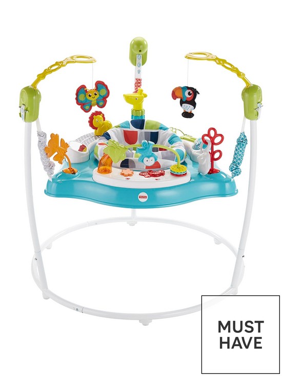 stillFront image of fisher-price-colour-climbers-jumperoo-baby-bouncer