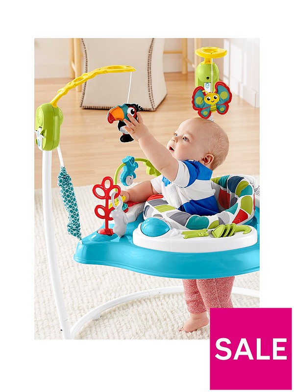 Fisher-Price Colour Climbers Jumperoo Baby Bouncer 