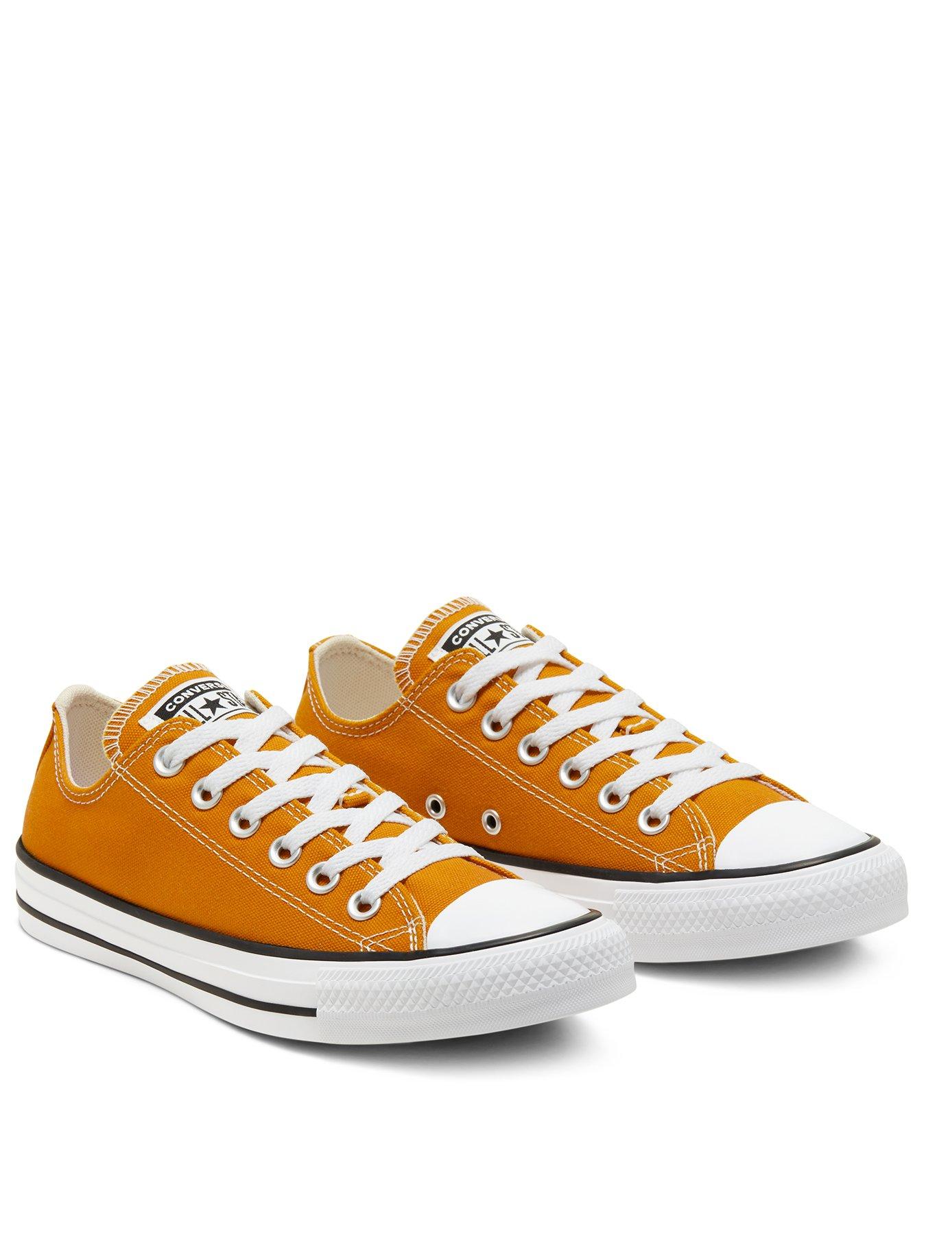 converse all star ox yellow