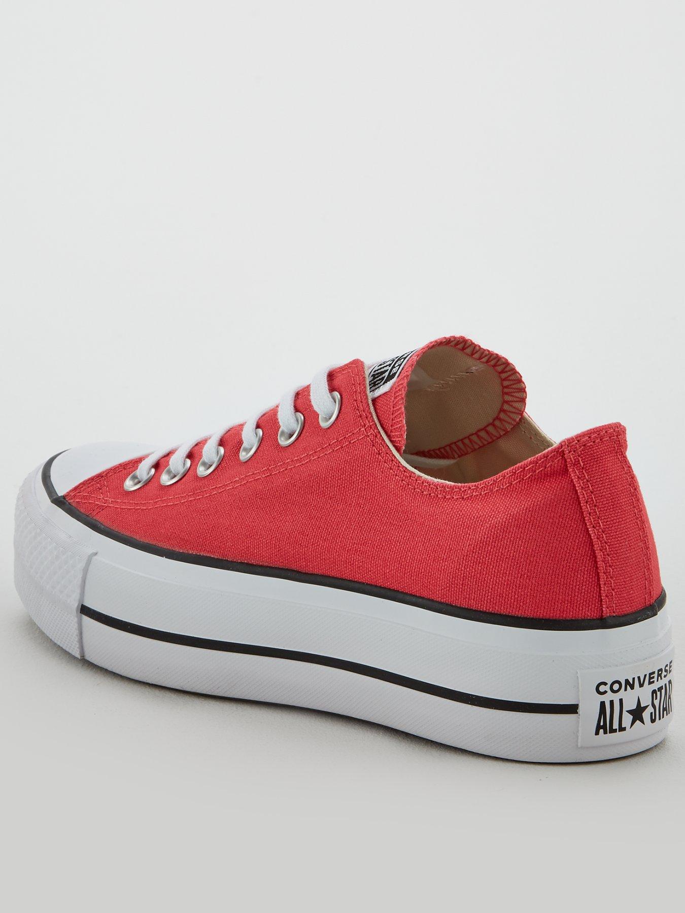 converse platform red