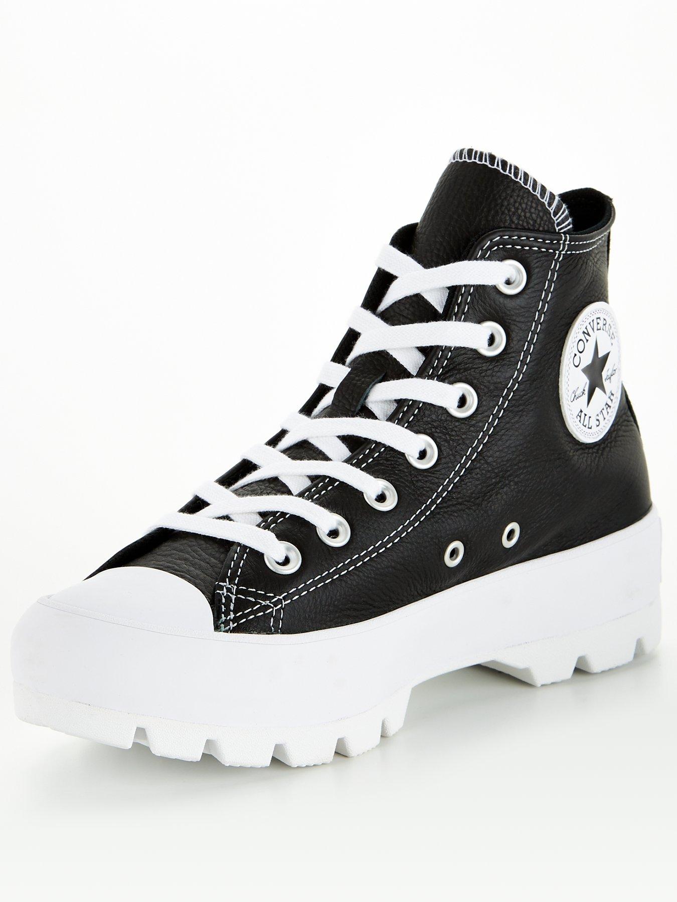 chuck taylor lugged white