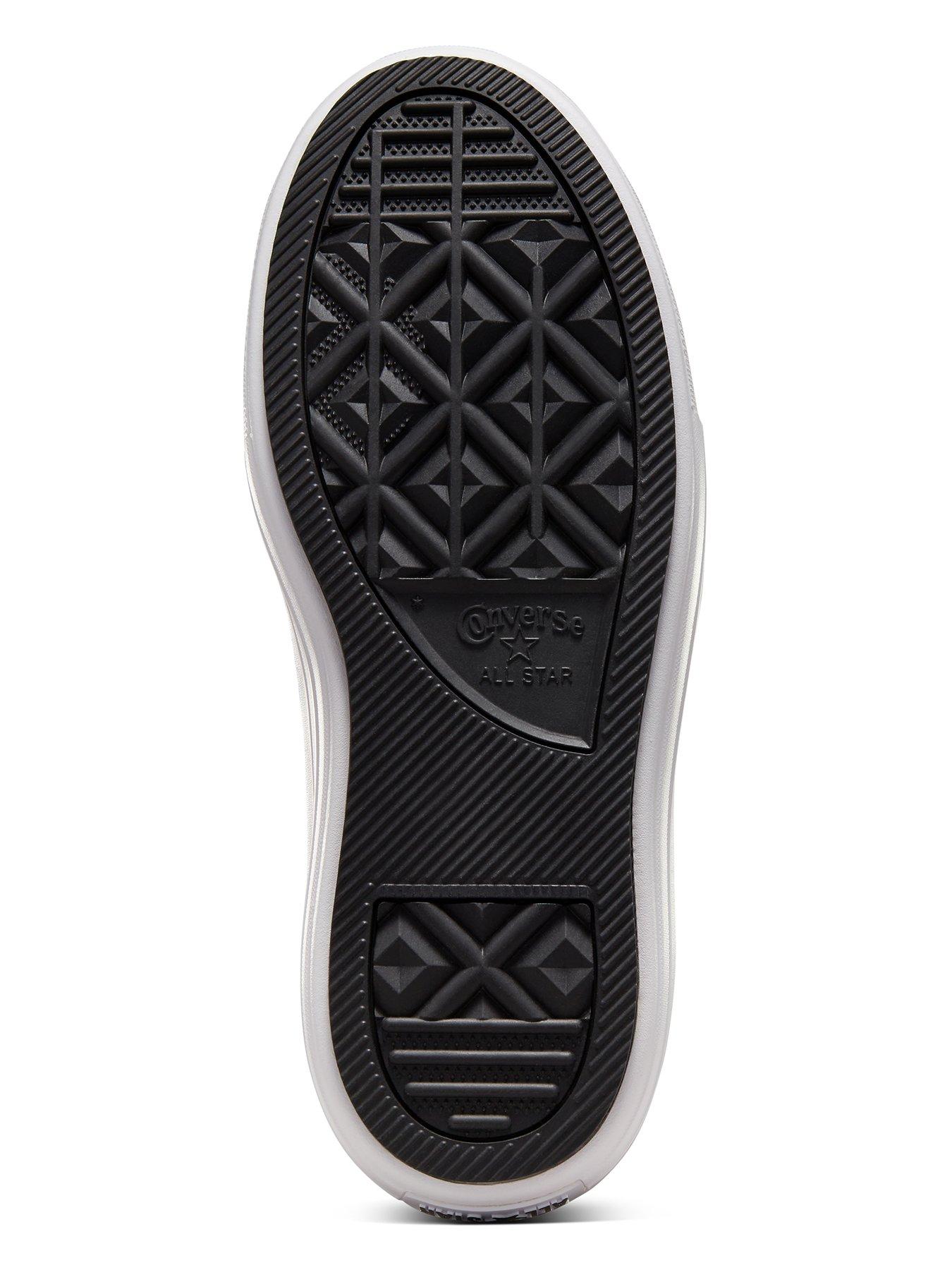 Image 5 of 6 of Converse Womens Move Hi Top Trainers - Black/White