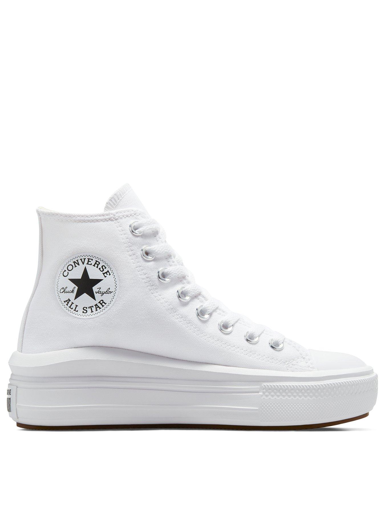 Converse Womens Move Hi Top Trainers - White