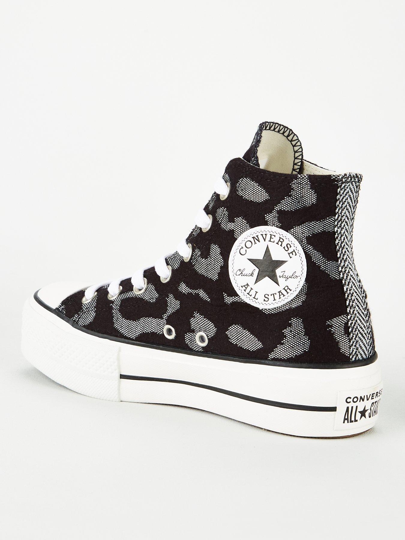 black and grey chuck taylors