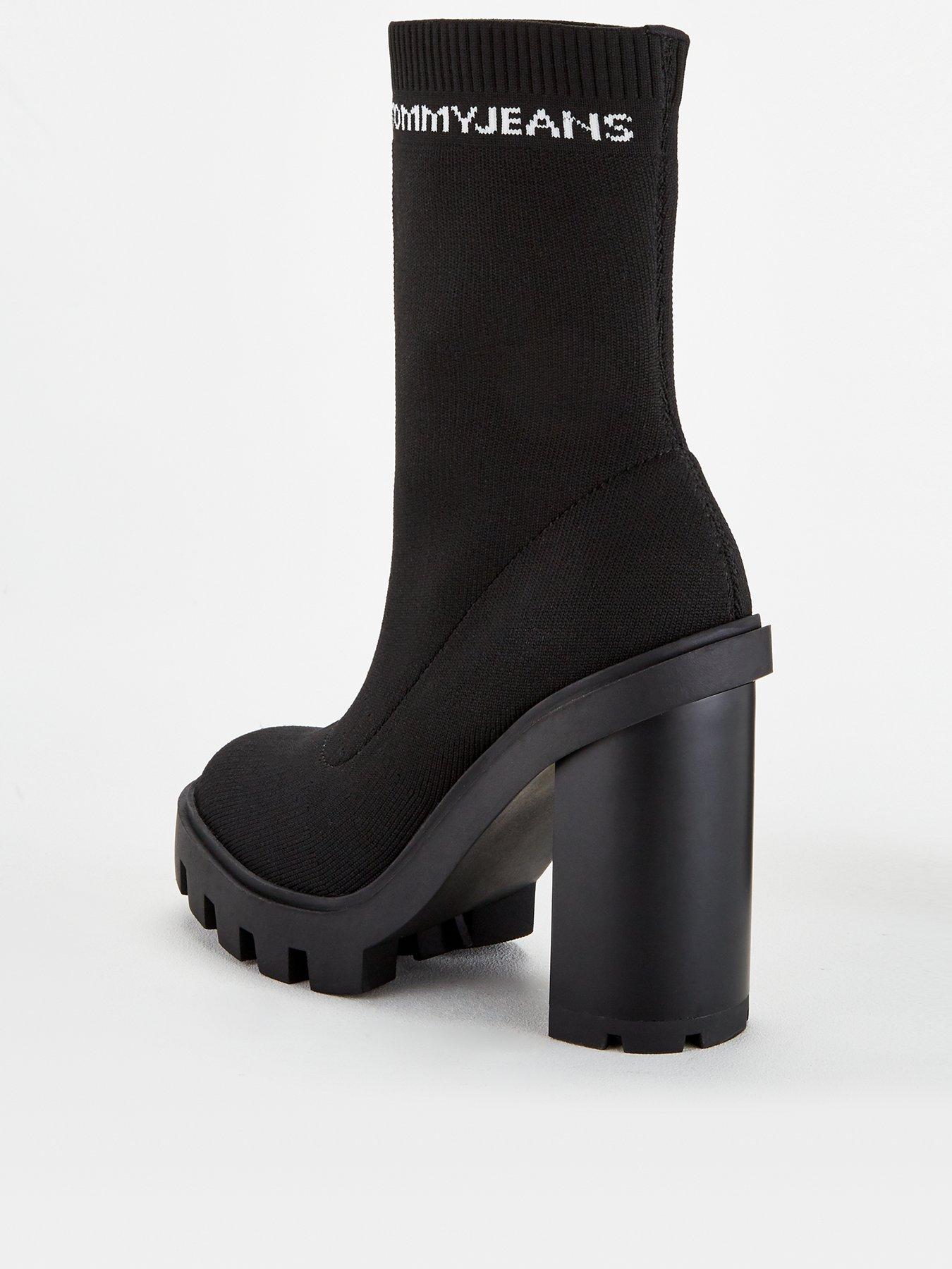 tommy hilfiger sock boots