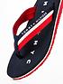  image of tommy-hilfiger-thong-beach-sandals-navy