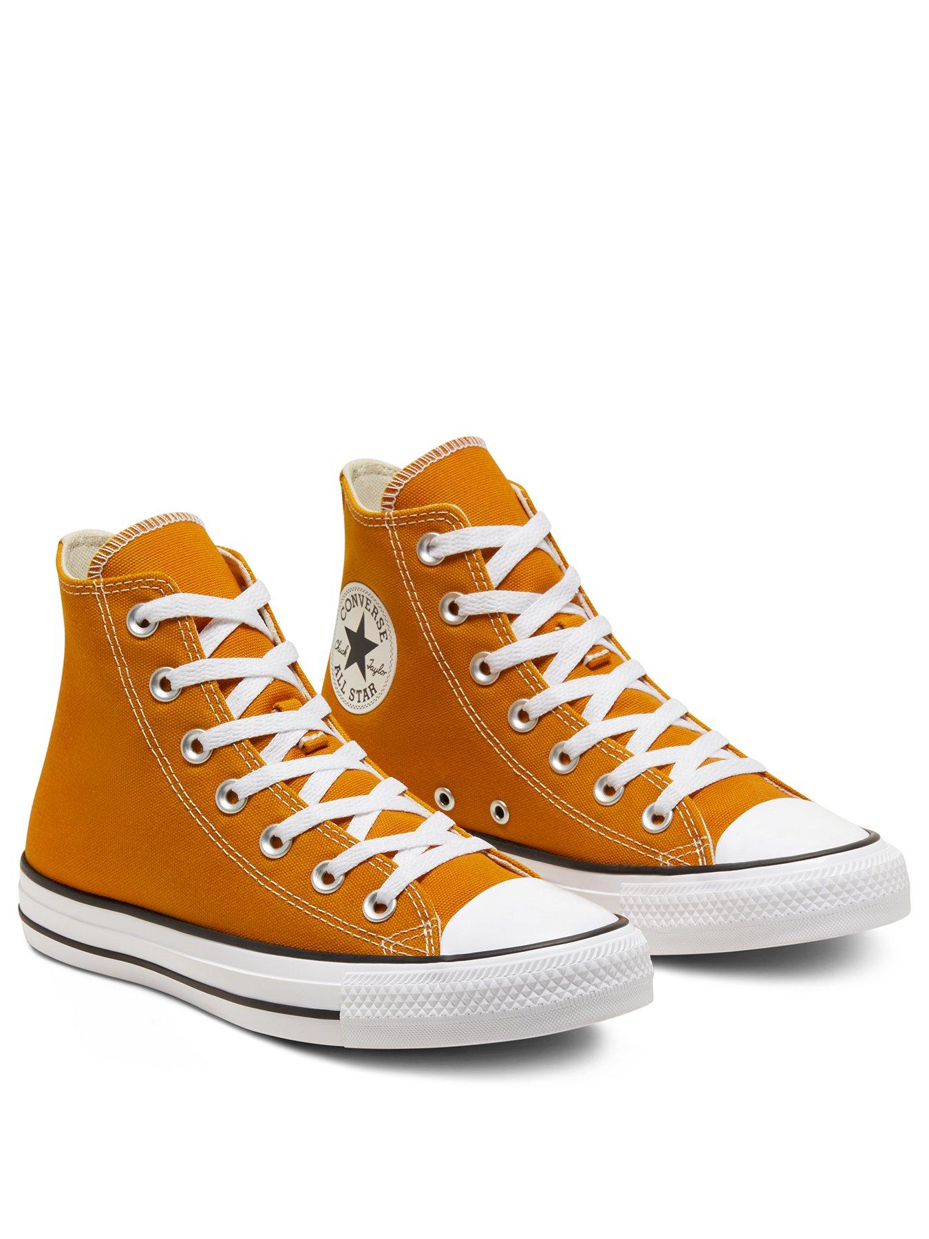 yellow converse size 8