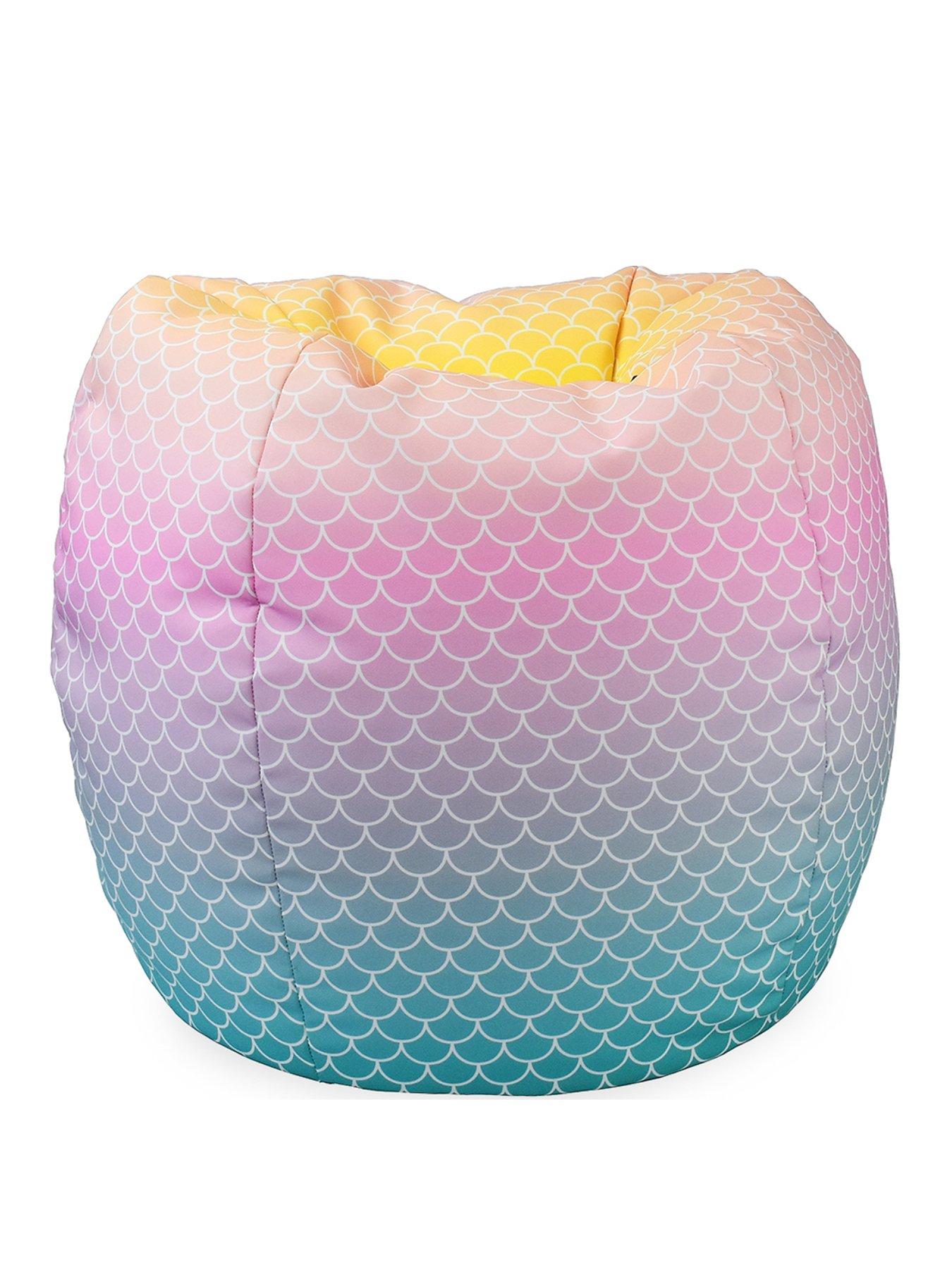 rucomfy Mermaid Ombre Classic Beanbag | very.co.uk