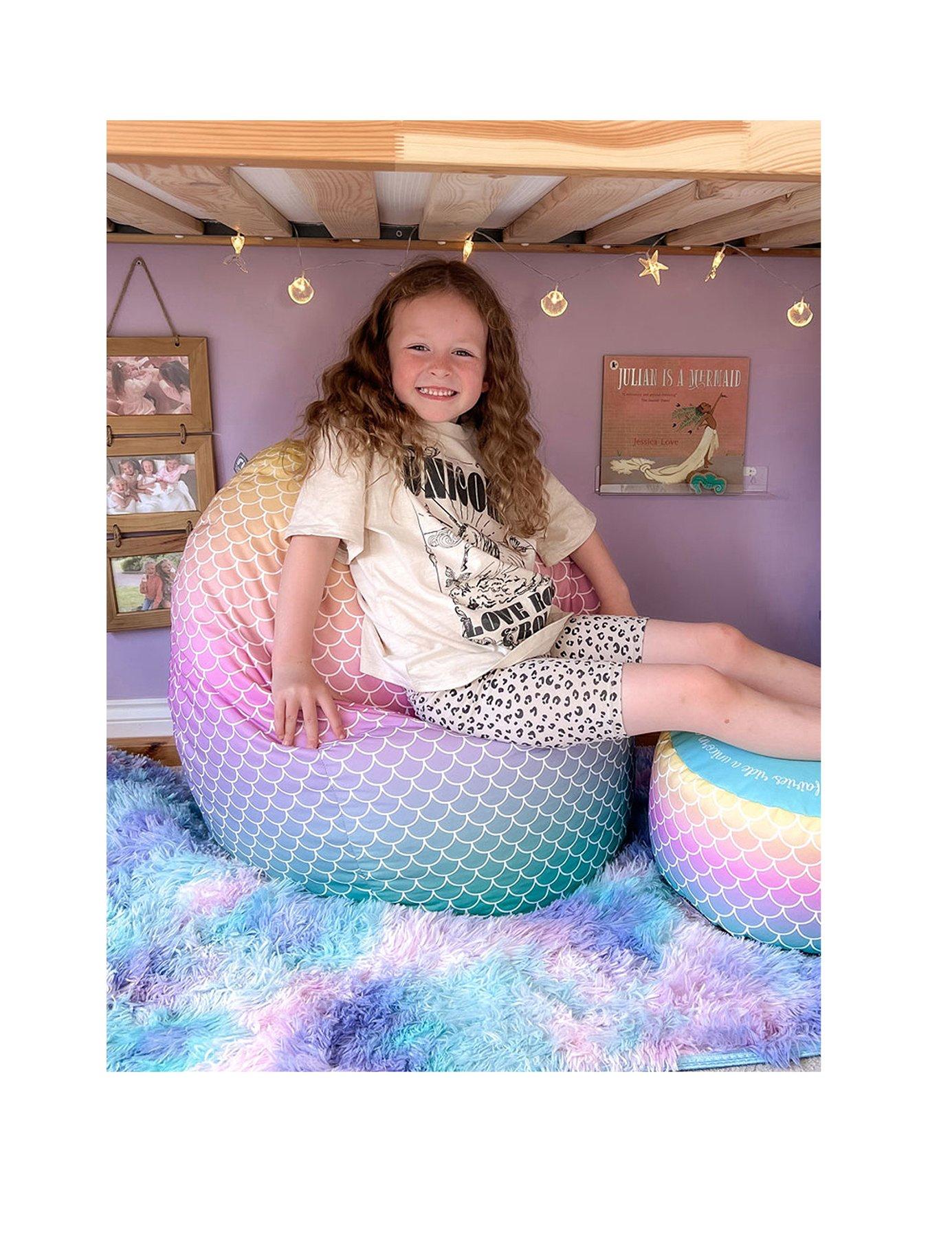 undefined Mermaid Ombre Classic Beanbag