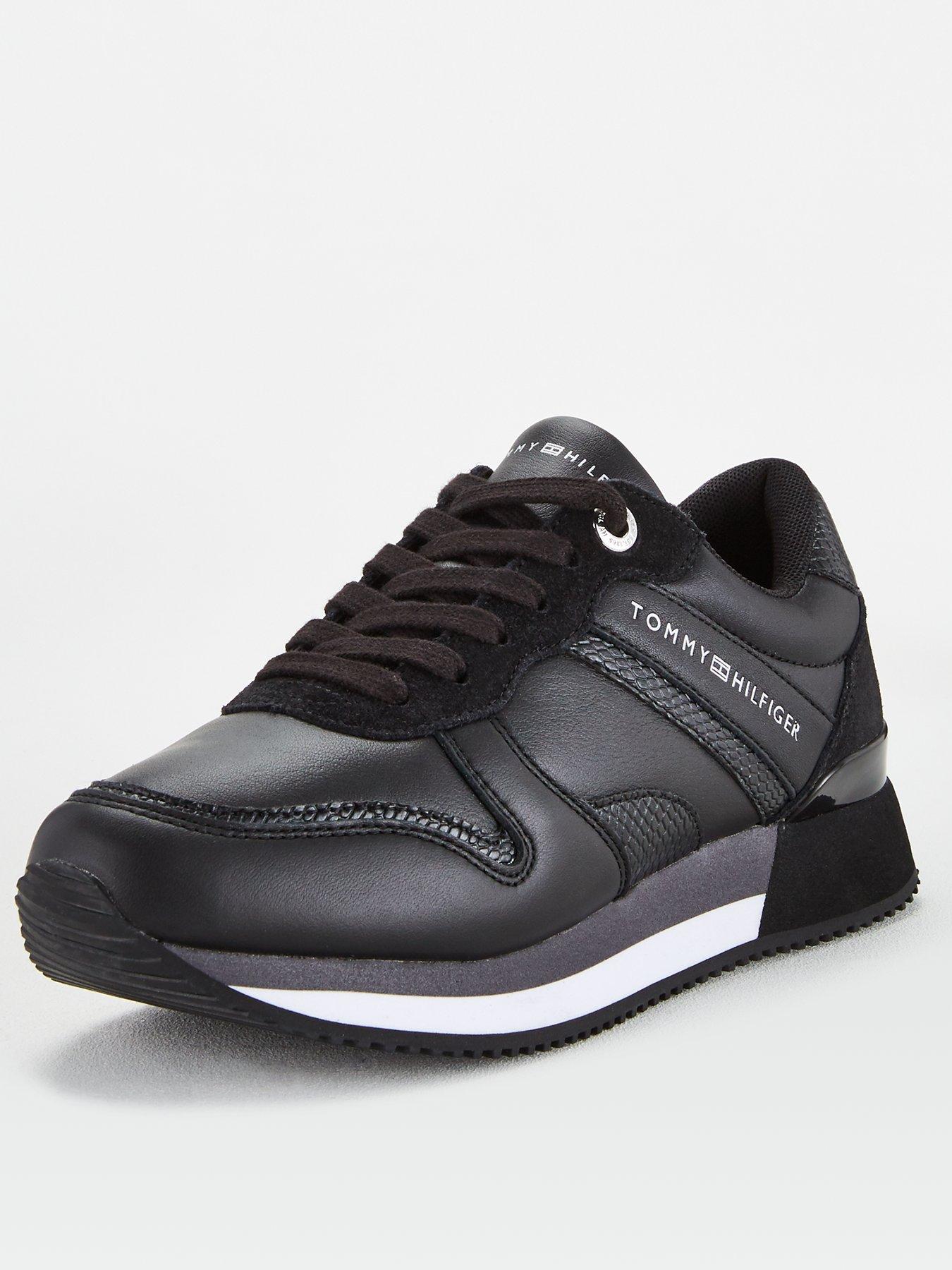 heritage mixed panel trainers